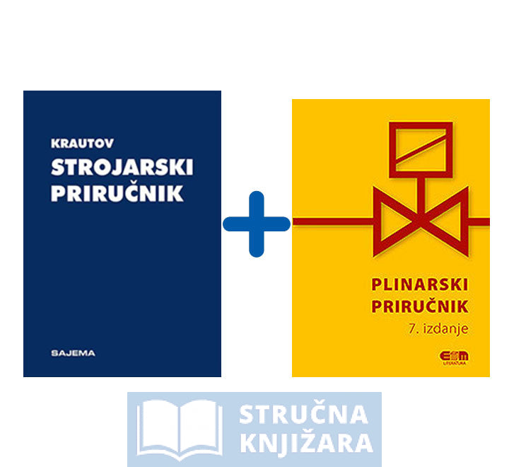 Krautov strojarski priručnik + Plinarski priručnik - 15% POPUST - KOMPLET