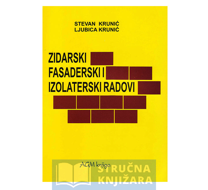 Zidarski fasaderski izolaterski radovi - Stevan Krunić i Jelena Krunić
