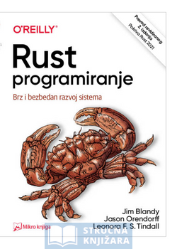 RUST programiranje: Brz i bezbedan razvoj sistema - Jim Blandy, Jason Orendorff, Leonora Tindall