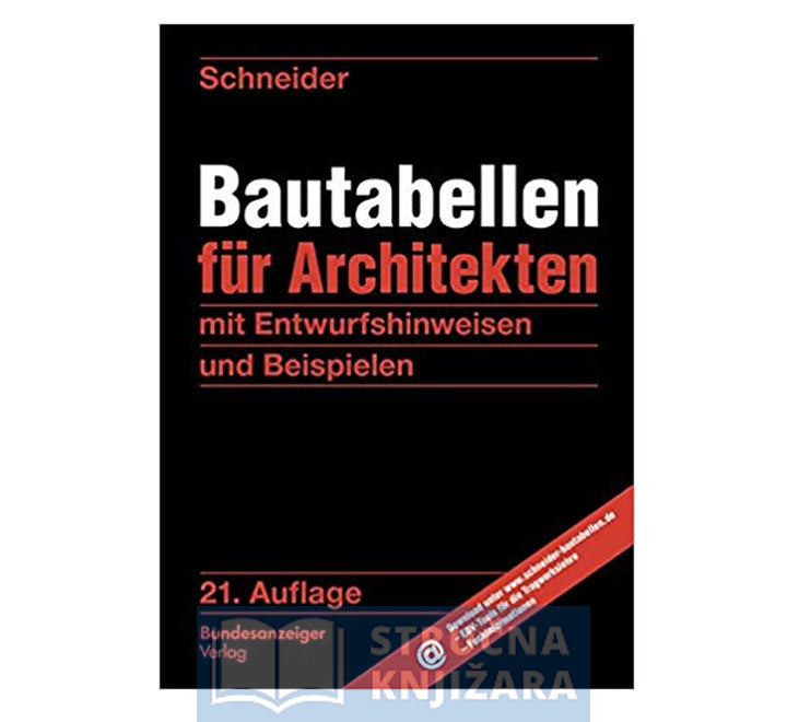 Bautabellen für Architekten