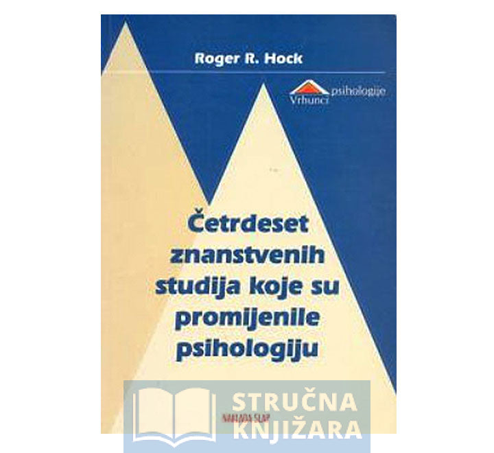 Četrdeset znanstvenih studija koje su promijenile psihologiju - Roger R. Hock