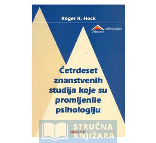 Četrdeset znanstvenih studija koje su promijenile psihologiju - Roger R. Hock