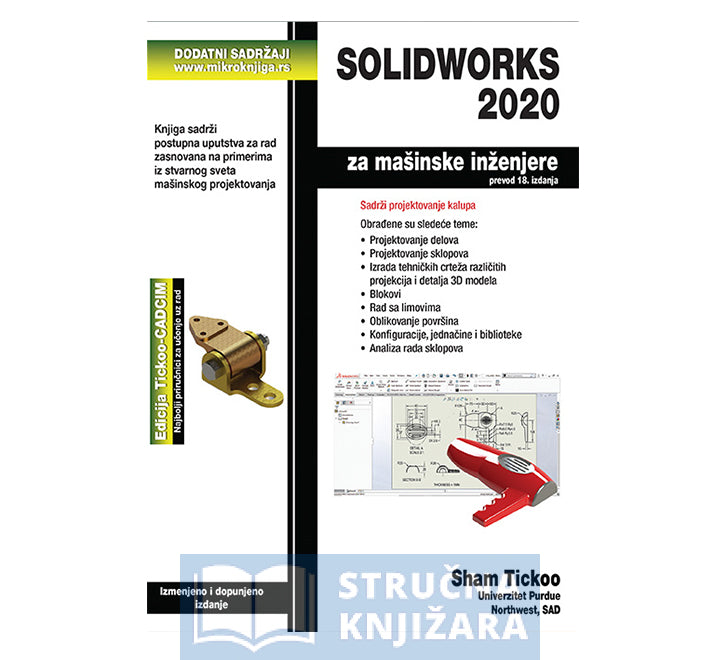 SOLIDWORKS 2020 za mašinske inženjere - Sham Tickoo