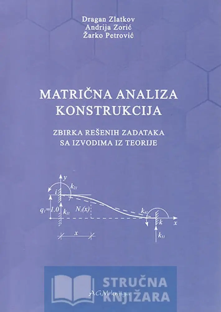 Matrična Analiza Konstrukcija Zbirka Rešenih Zadataka Sa Izvodima Iz Teorije - Dragan Zlatkov