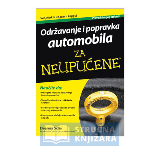 Održavanje i popravka automobila za neupućene - Deanna Sciar