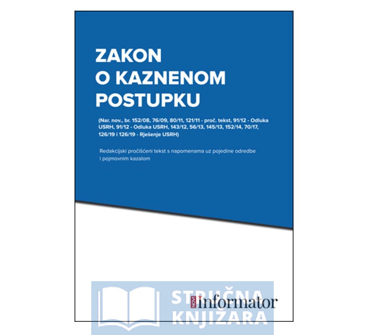 Zakon o kaznenom postupku